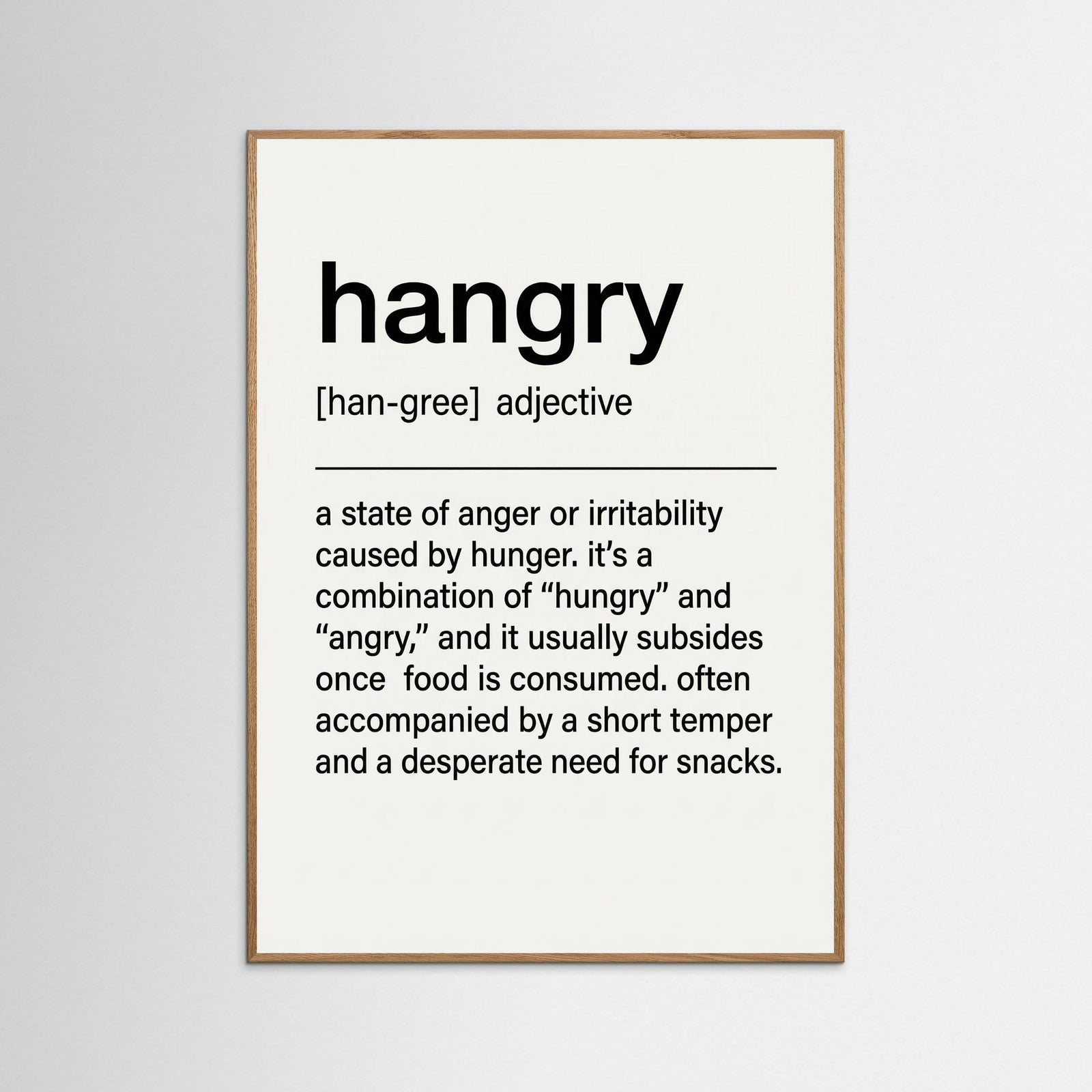 Oak Nature Snack Definition