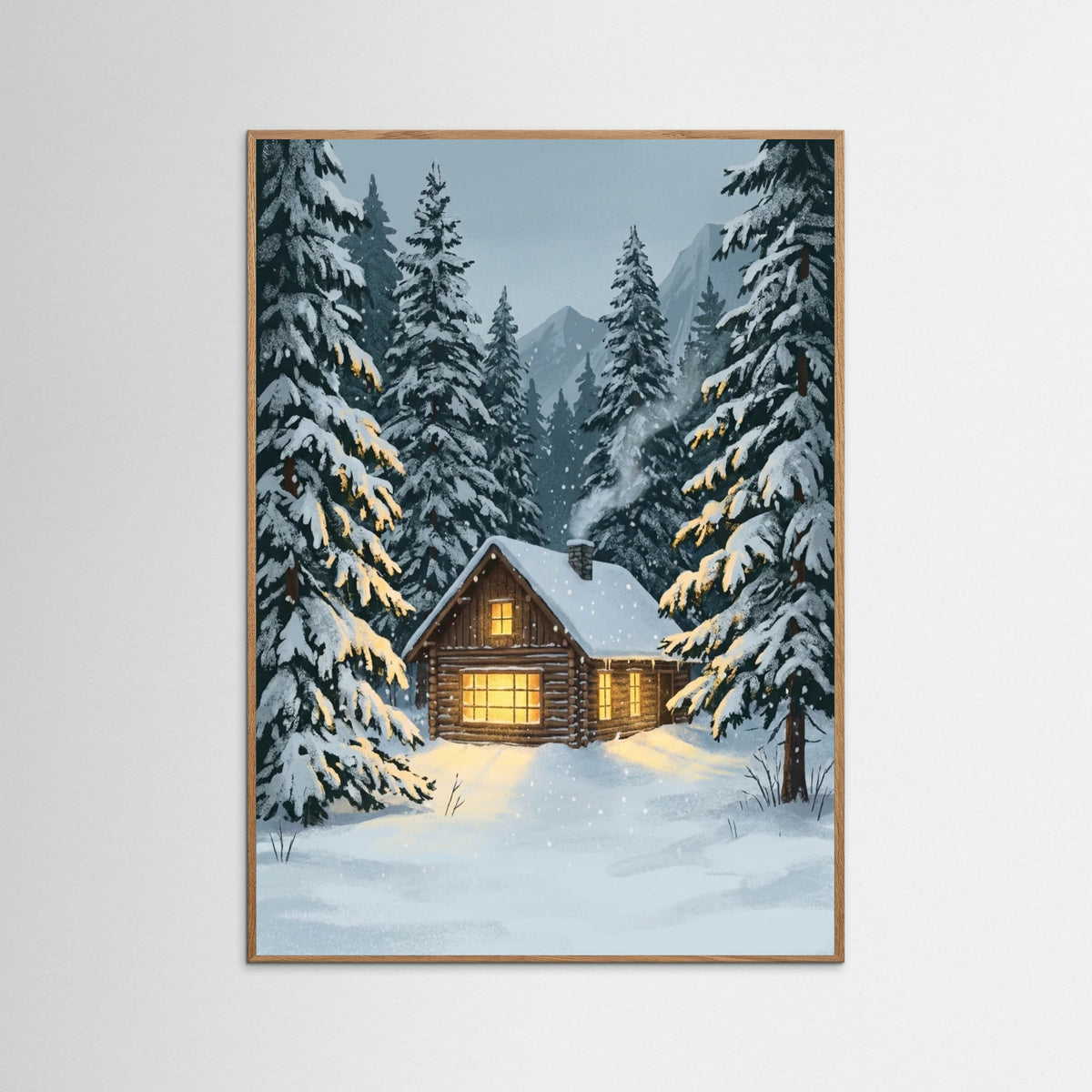 Oak Nature Snowy Valley Express