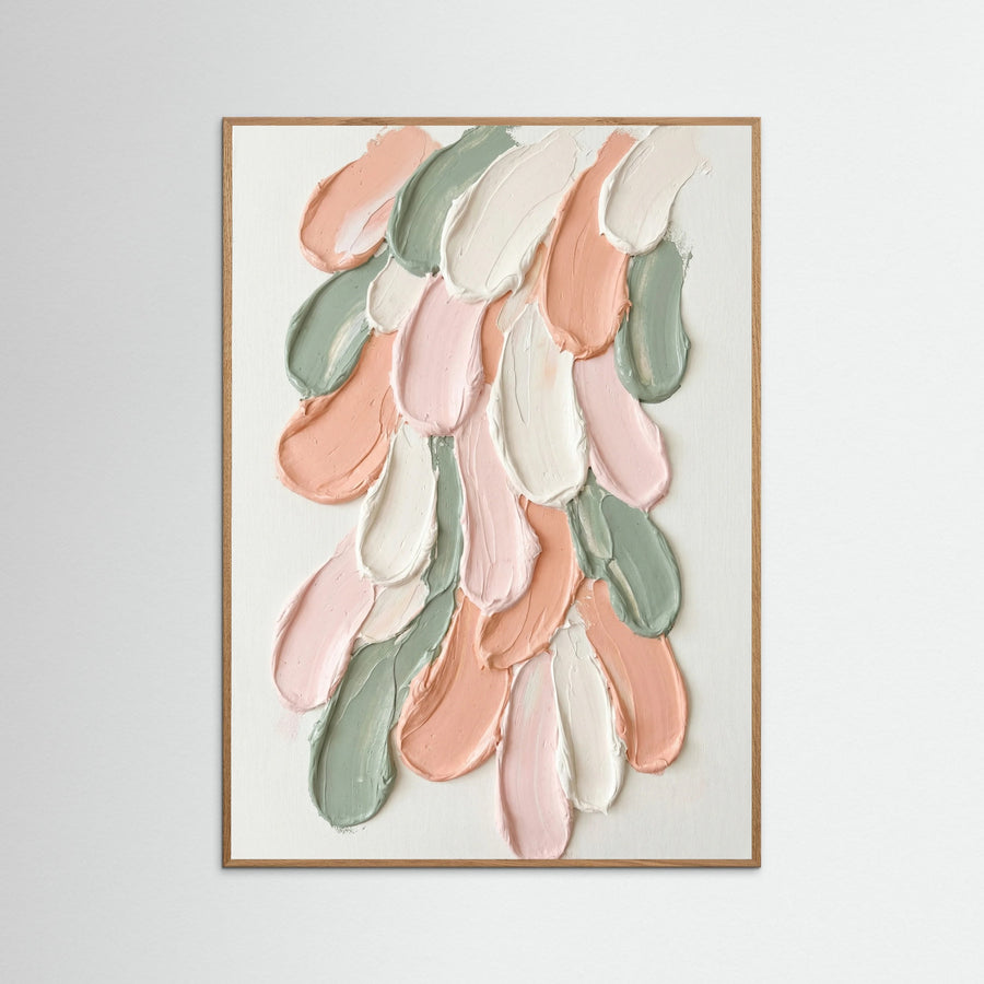 Soft Impasto Blooms