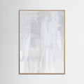 Soft Muted Gray Brushstrokes Poster – Poster und Kunstdruck