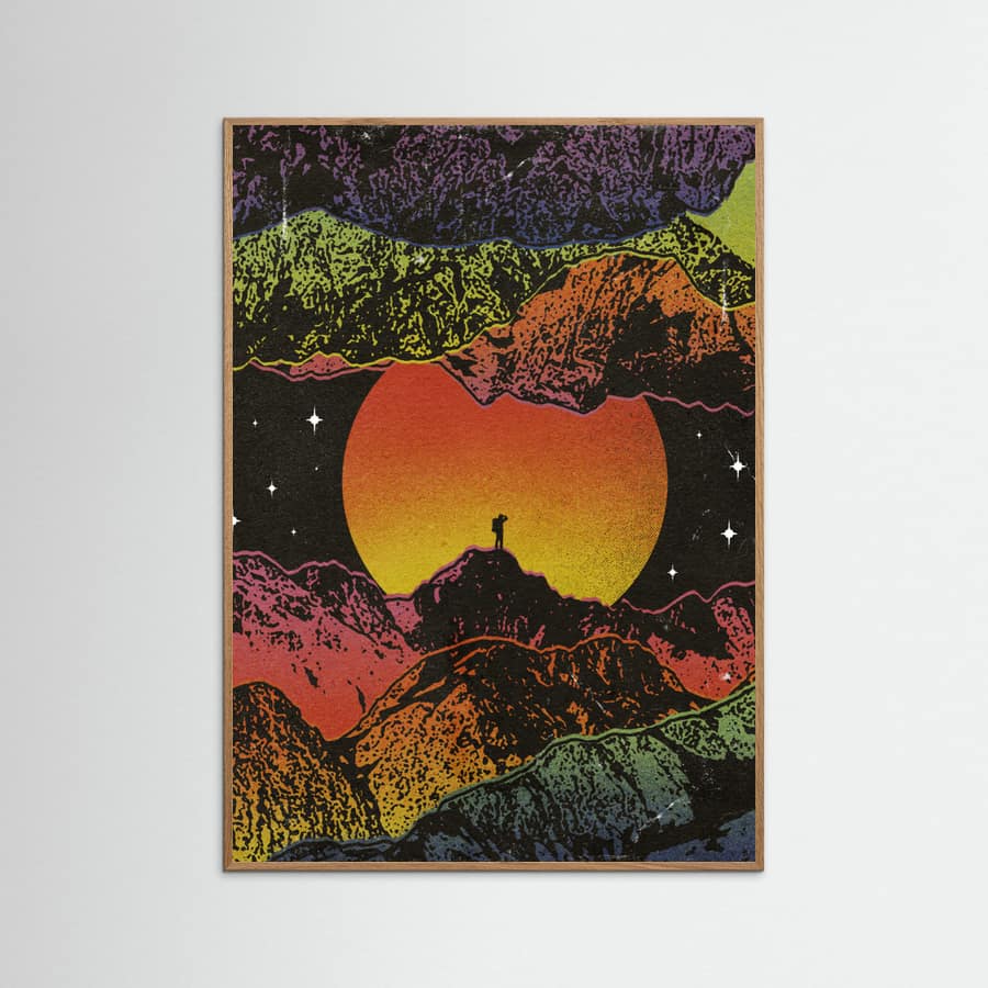Affiche Space Hiker – affiche et impression d’art