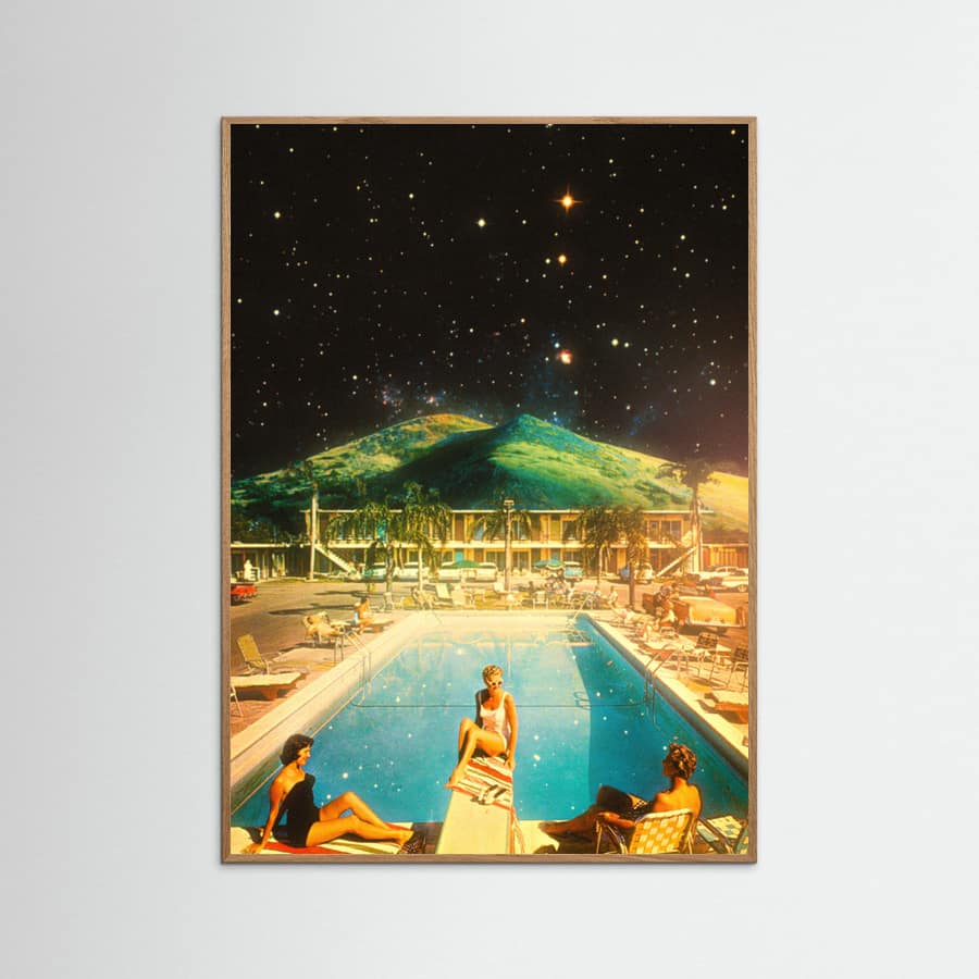 Space Pool Poster – poster and art print