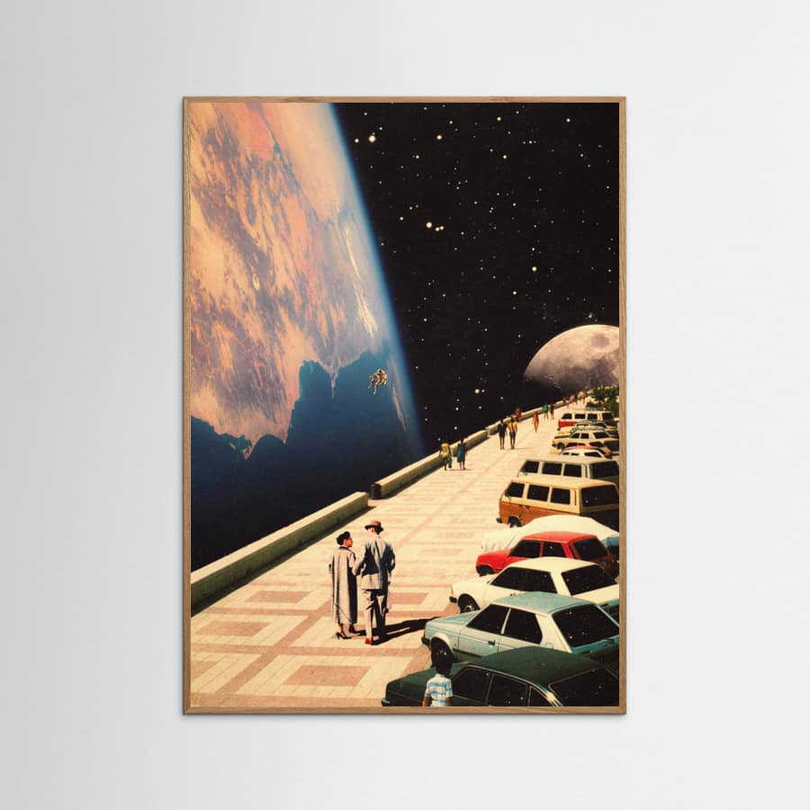 Space Promenade Poster – poster and art print