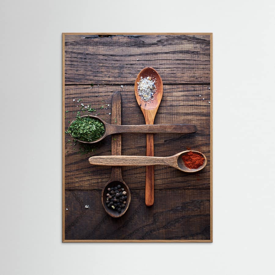 Spices Poster – plakat og kunsttryk