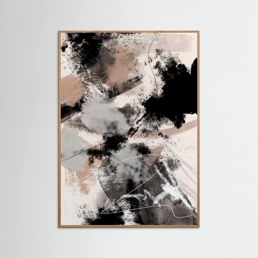 Splash Storm Poster – poster and art print