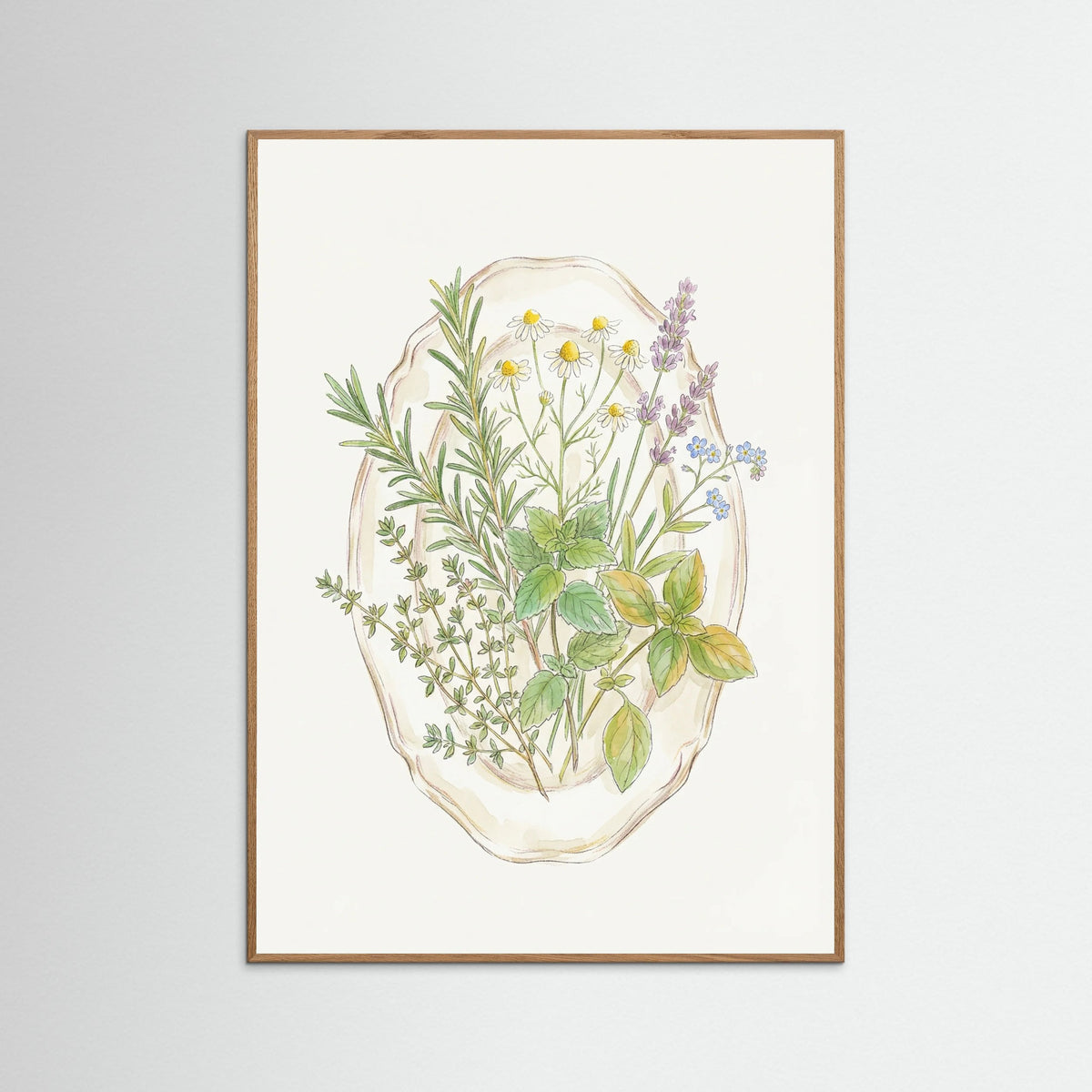 Oak Nature Spring Bloom Vase