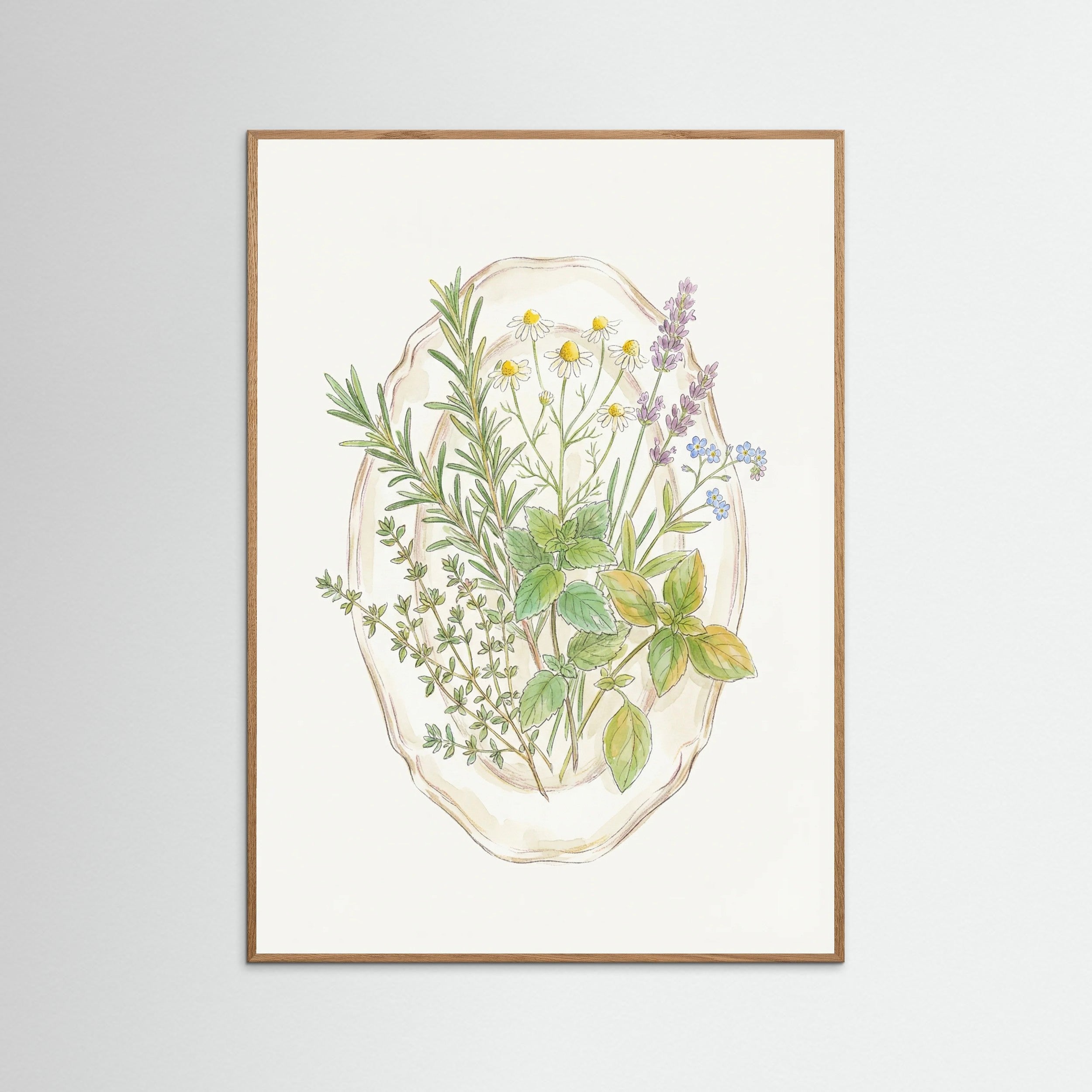 Oak Nature Spring Bloom Vase