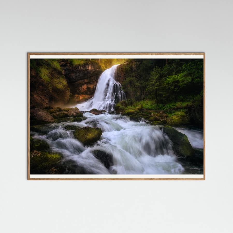 Spring Flood Poster – plakat og kunsttryk