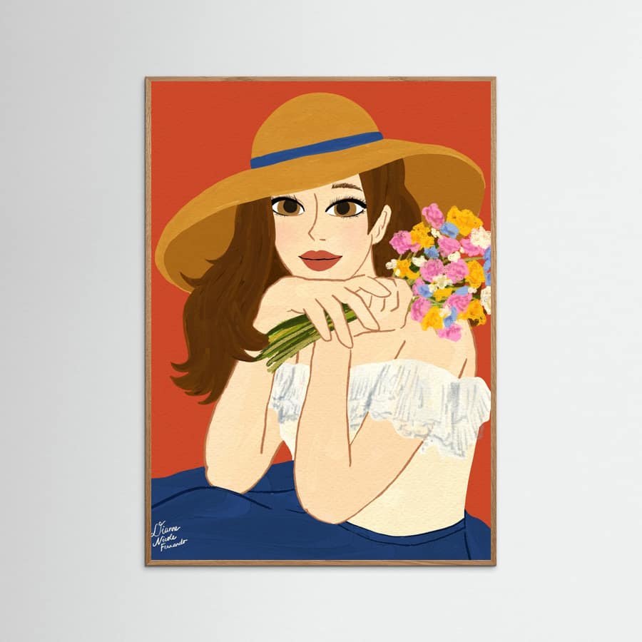 Poster Spring Portrait