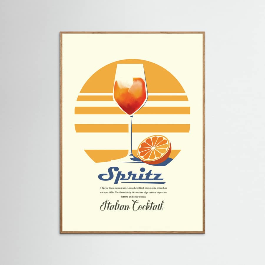Plakat Spritz summer print – plakat i druk artystyczny