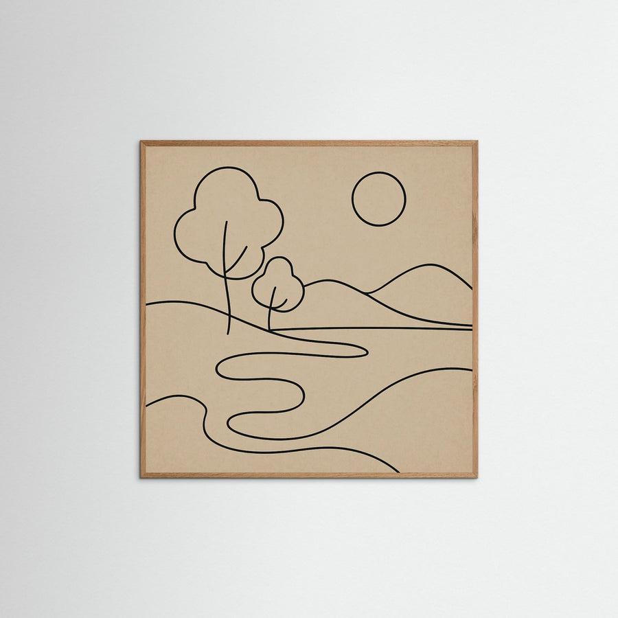 Abstract Embrace