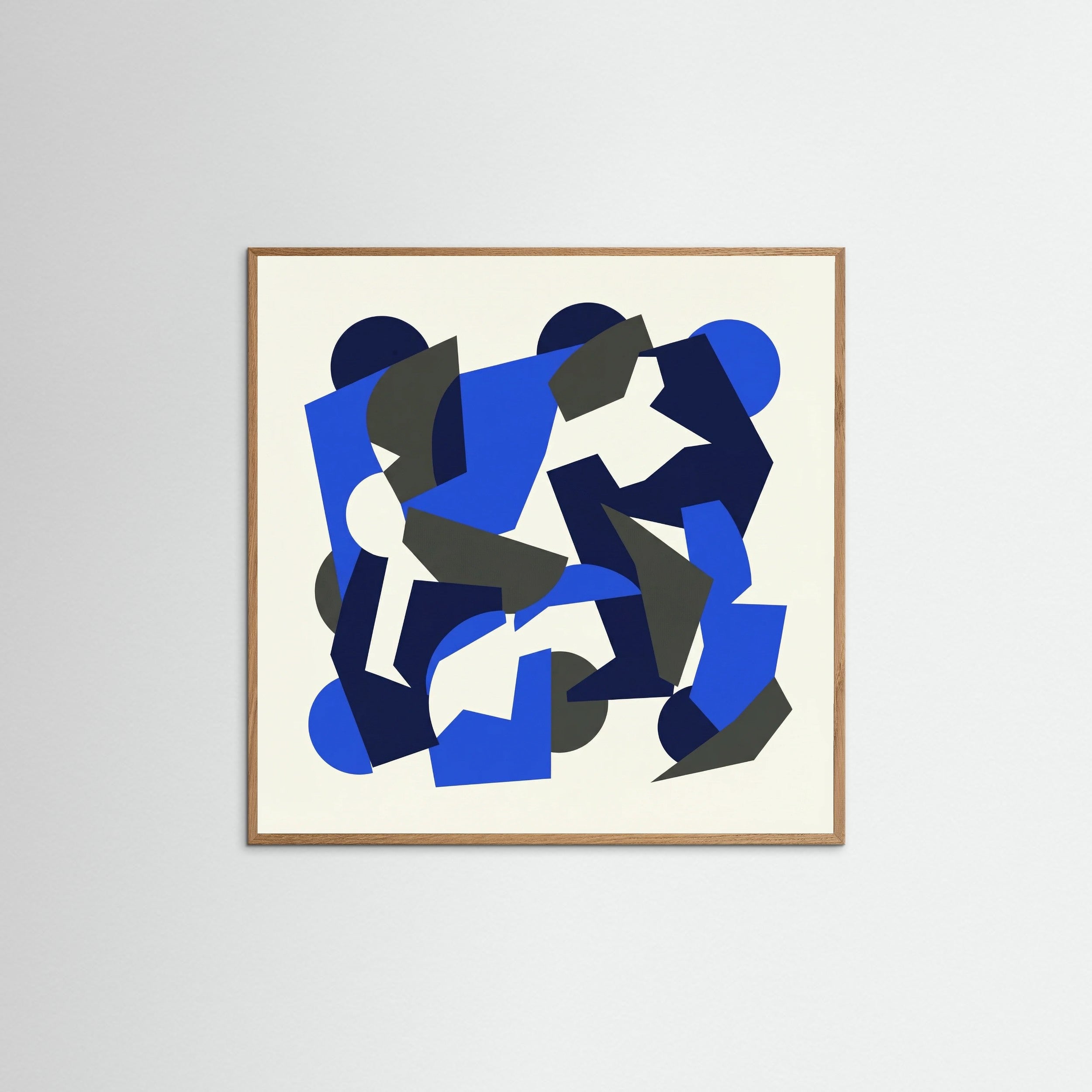 Oak Nature Square Cobalt Segments