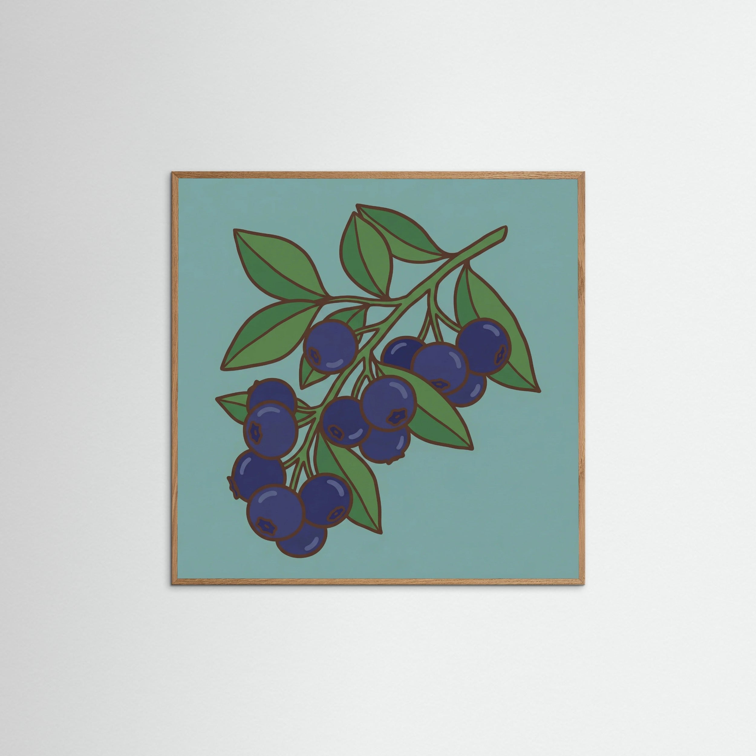 Oak Nature Square Crimson Bloom Pot
