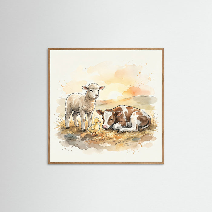 Farm Animal Medley – poster e stampa artistica