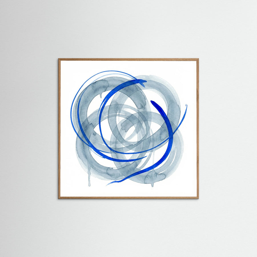 Fluid Blue Embrace