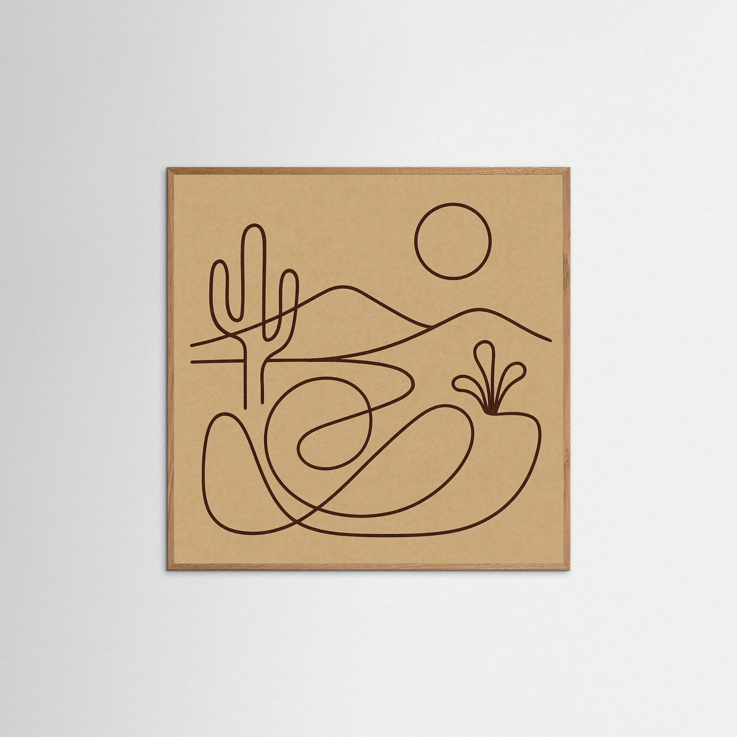 Oak Nature Square Fluid Conversation