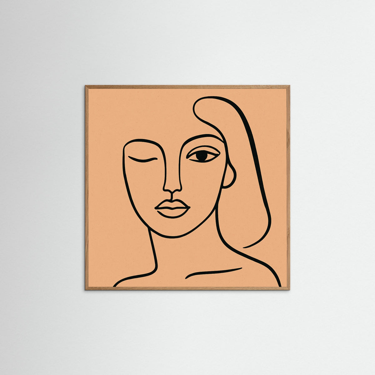 Oak Nature Square Fluid Face