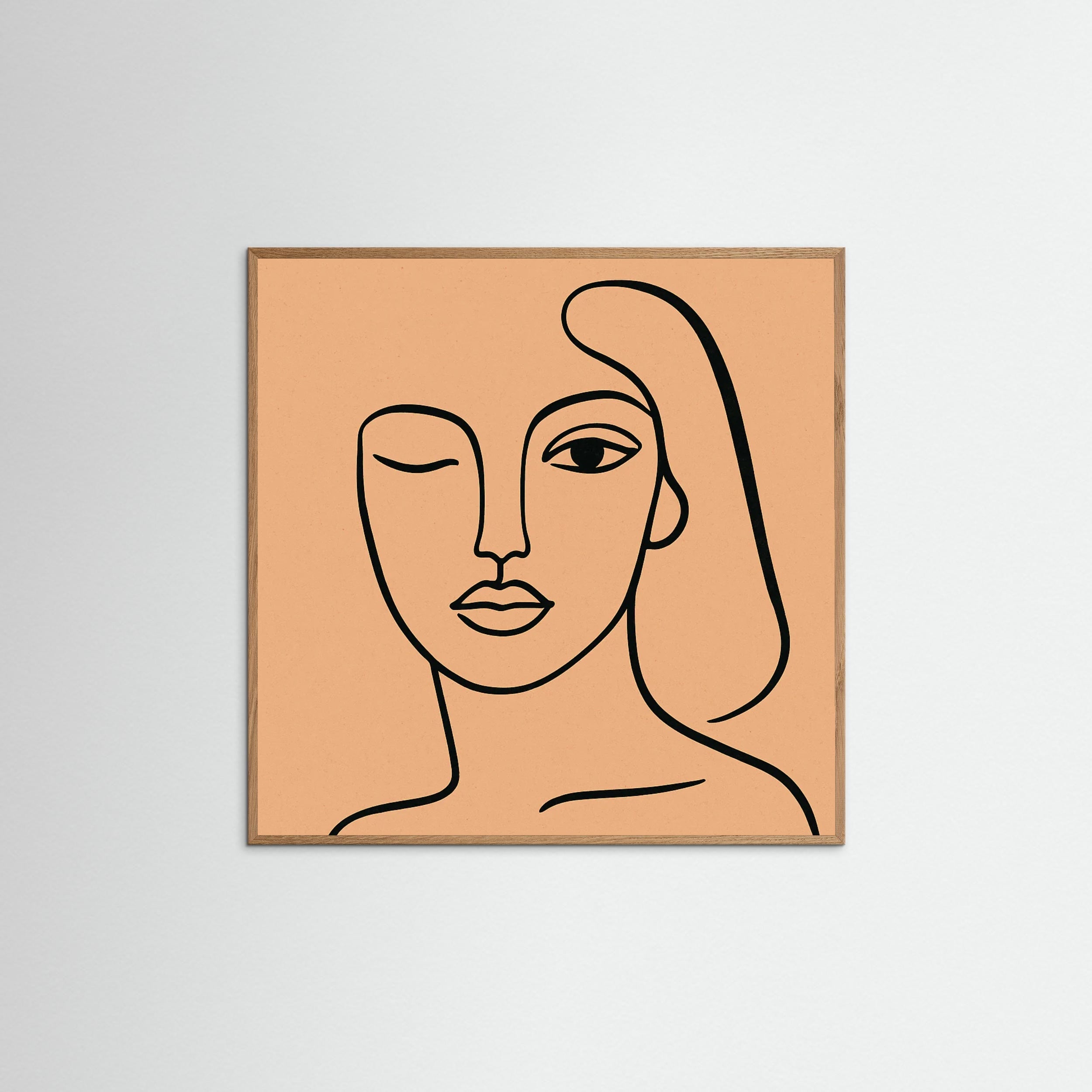 Oak Nature Square Fluid Face