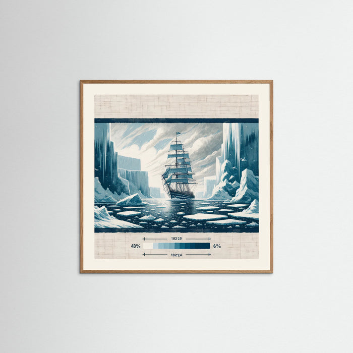 Oak Nature Square Frosted Voyage