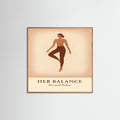 Oak Nature Square Her balance