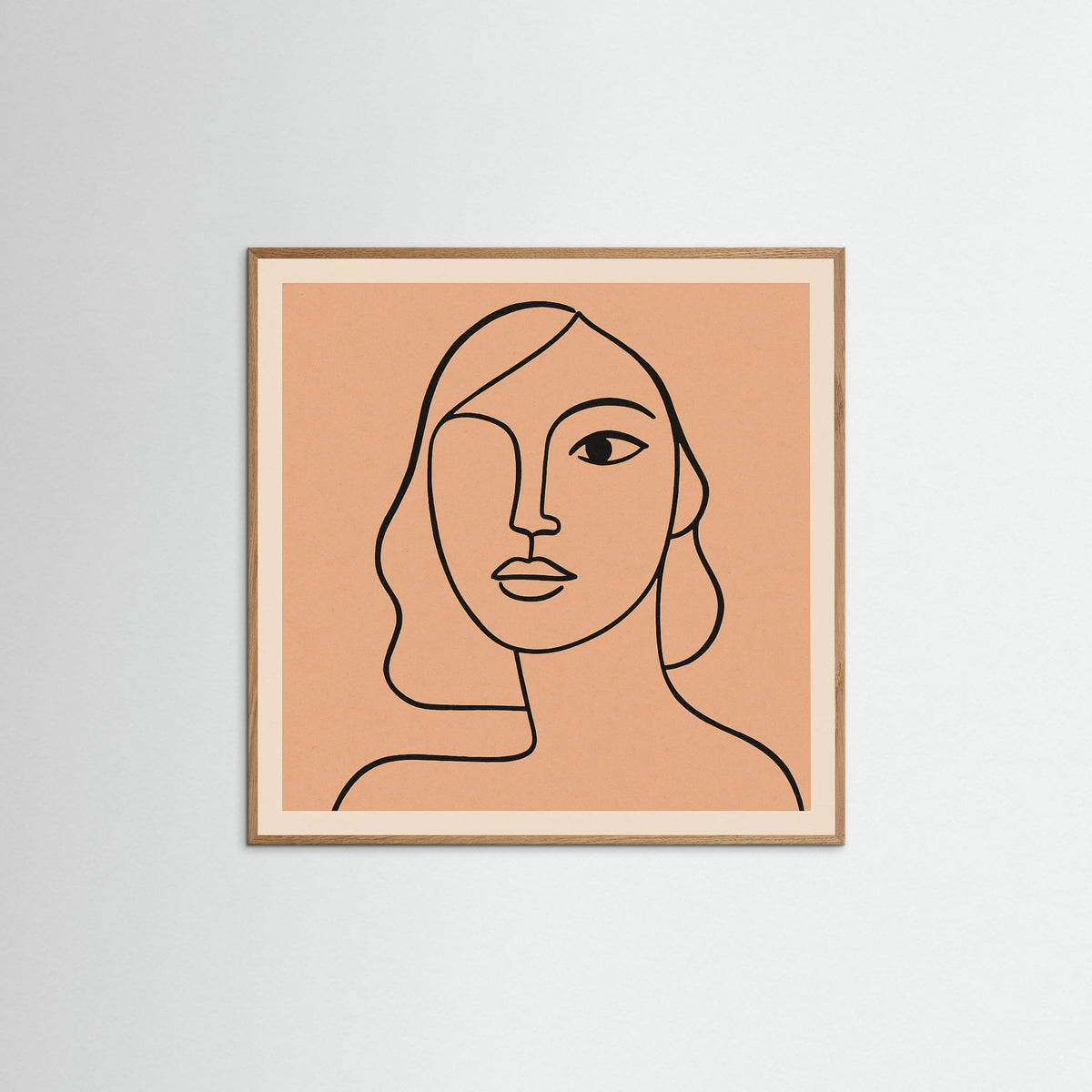 Oak Nature Square Linear Grace