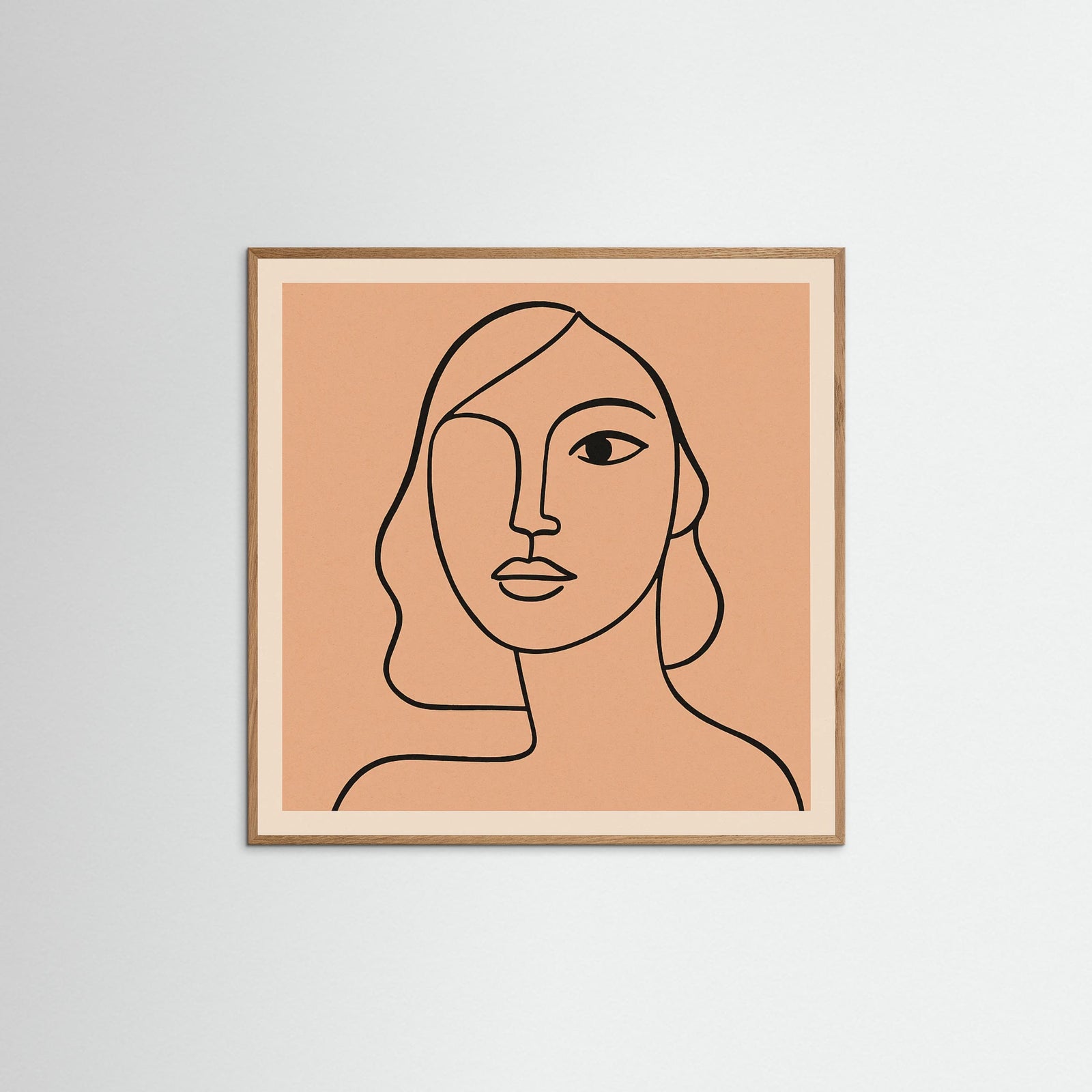 Oak Nature Square Linear Grace