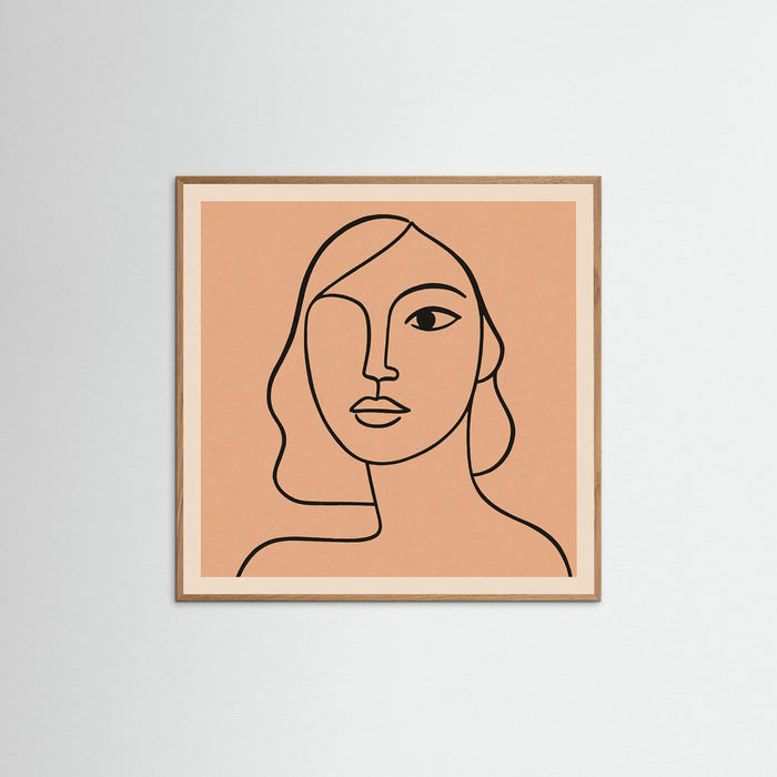 Oak Nature Square Linear Grace