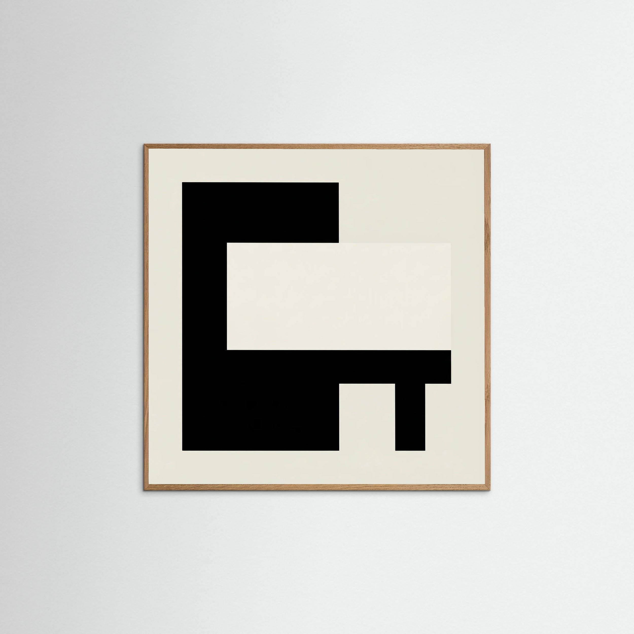 Oak Nature Square Monochrome Balance