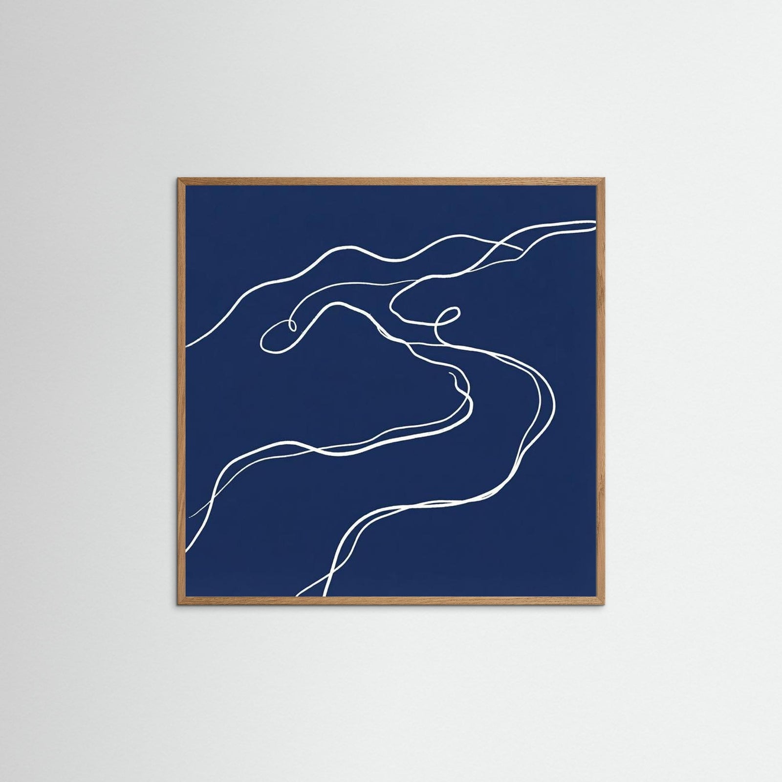 Oak Nature Square Monochrome Mystic