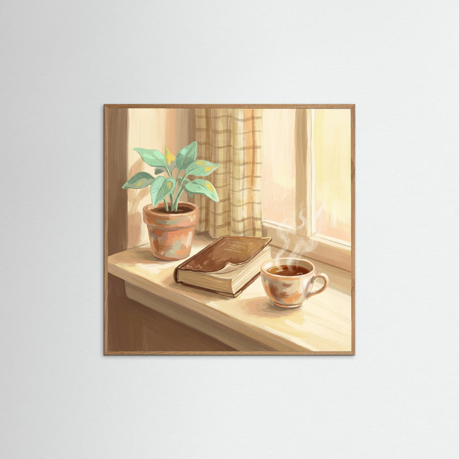 Morning Cafe Scene
