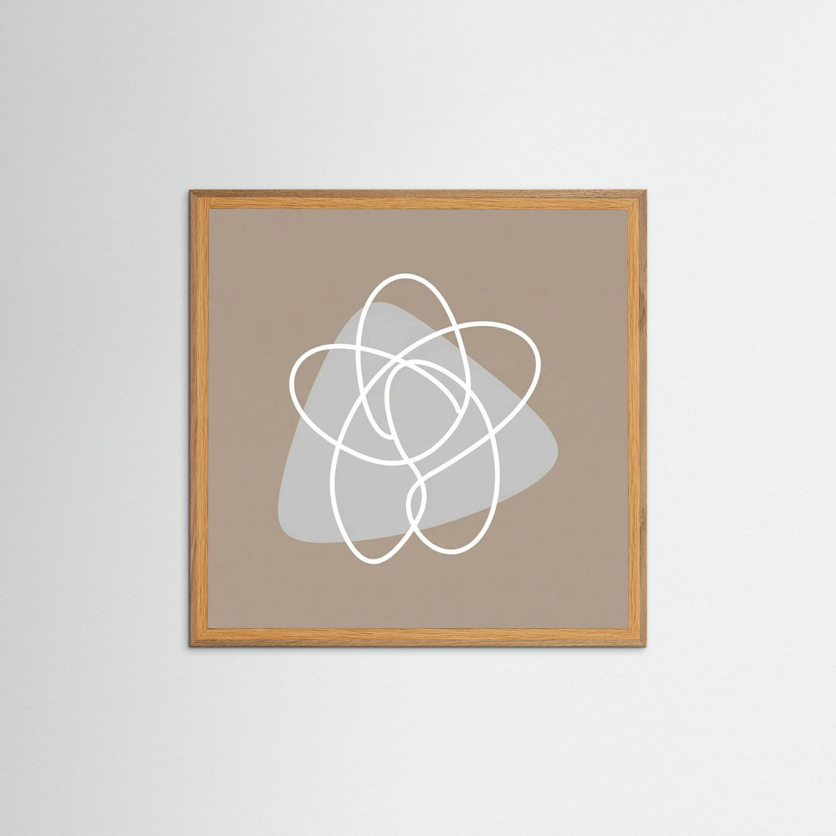 Oak Nature Square Organic Flow