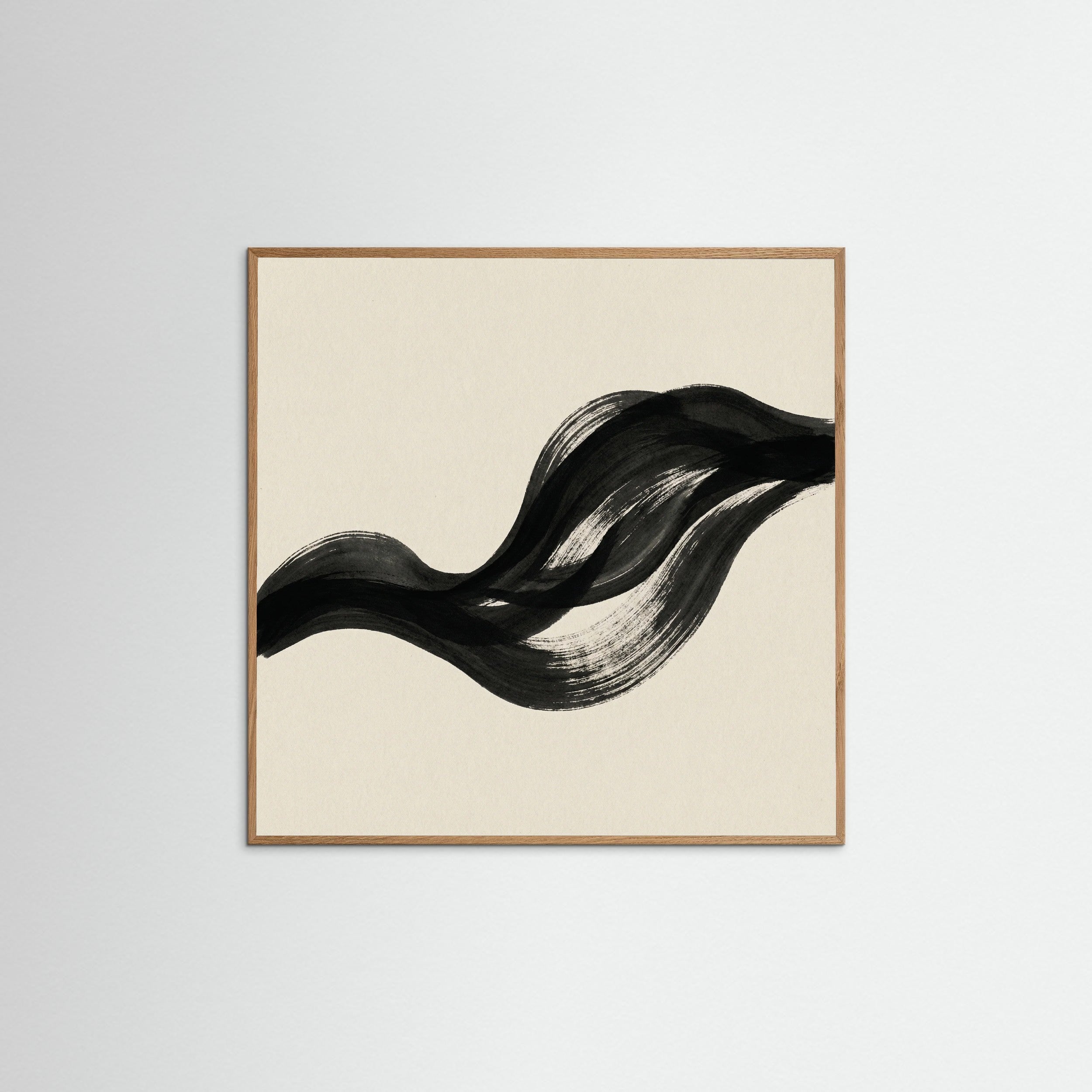 Oak Nature Square Organic Forms Beige