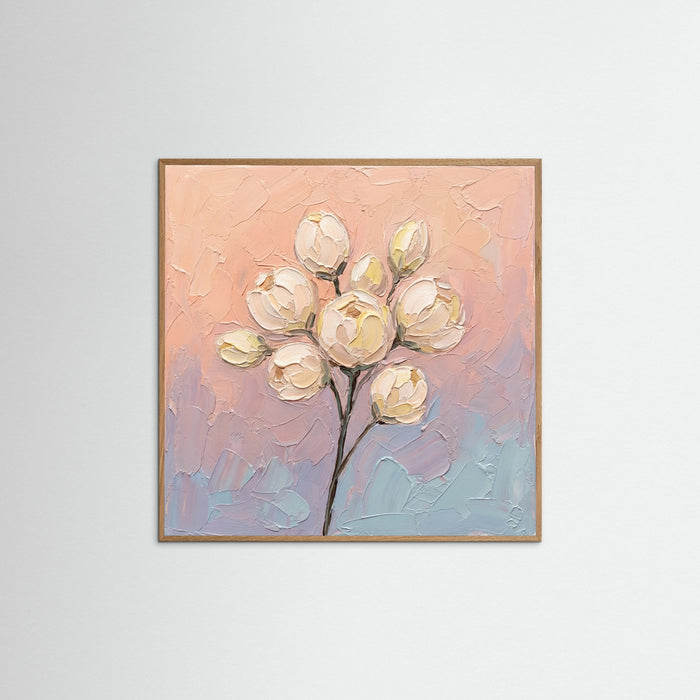 Oak Nature Square Pastel Bloom Serenity