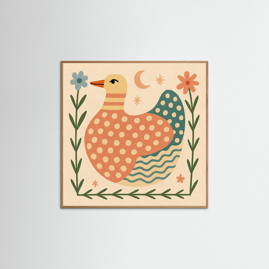 Patterned Duck