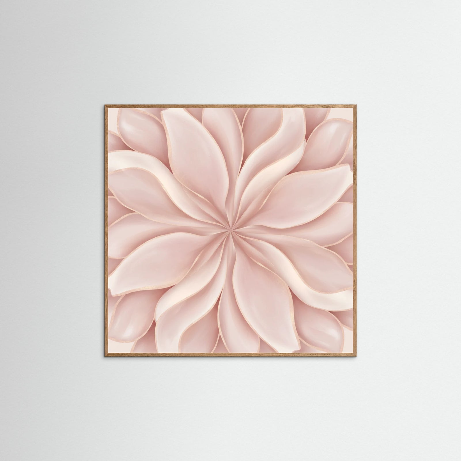 Oak Nature Square Rose Embrace