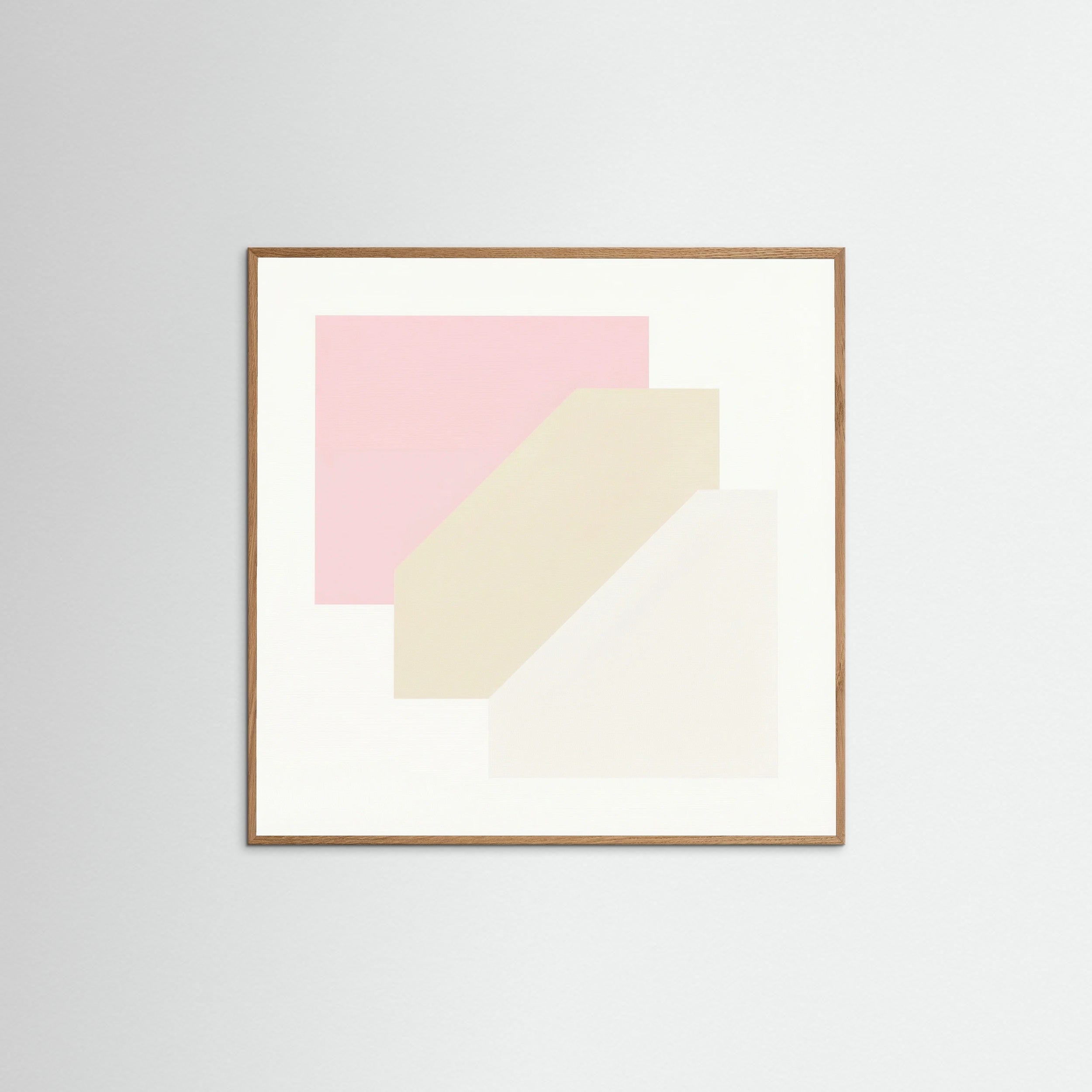 Oak Nature Square Soft Geometry