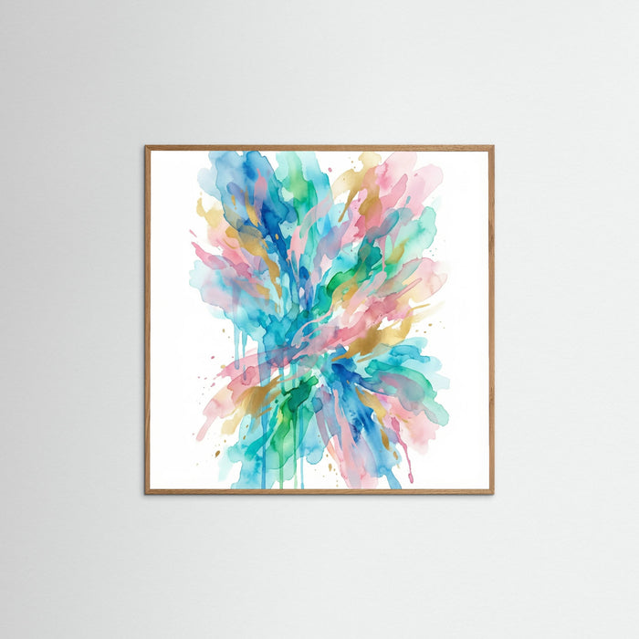 Oak Nature Square Vibrant Splashes