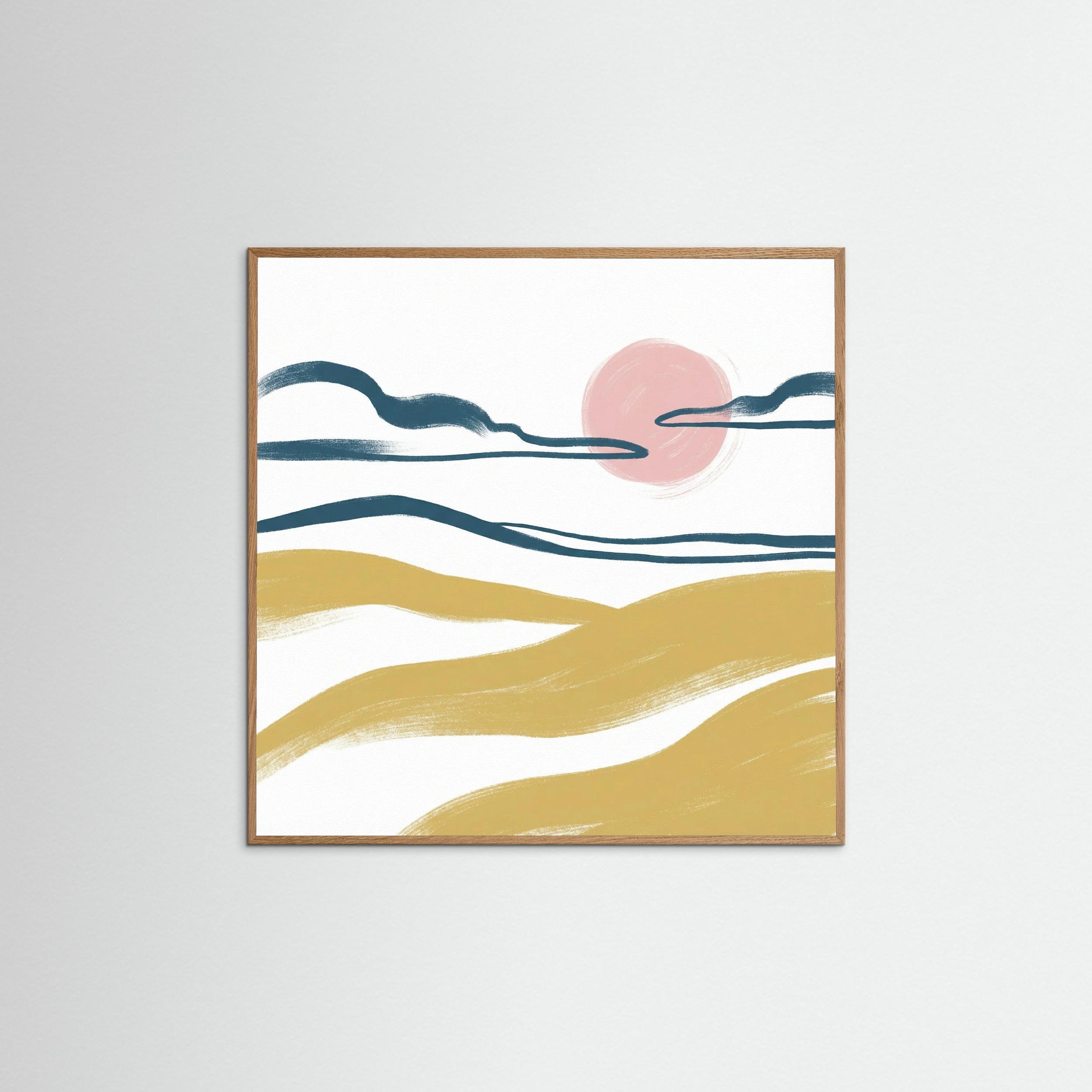 Oak Nature Square Wavy Repose