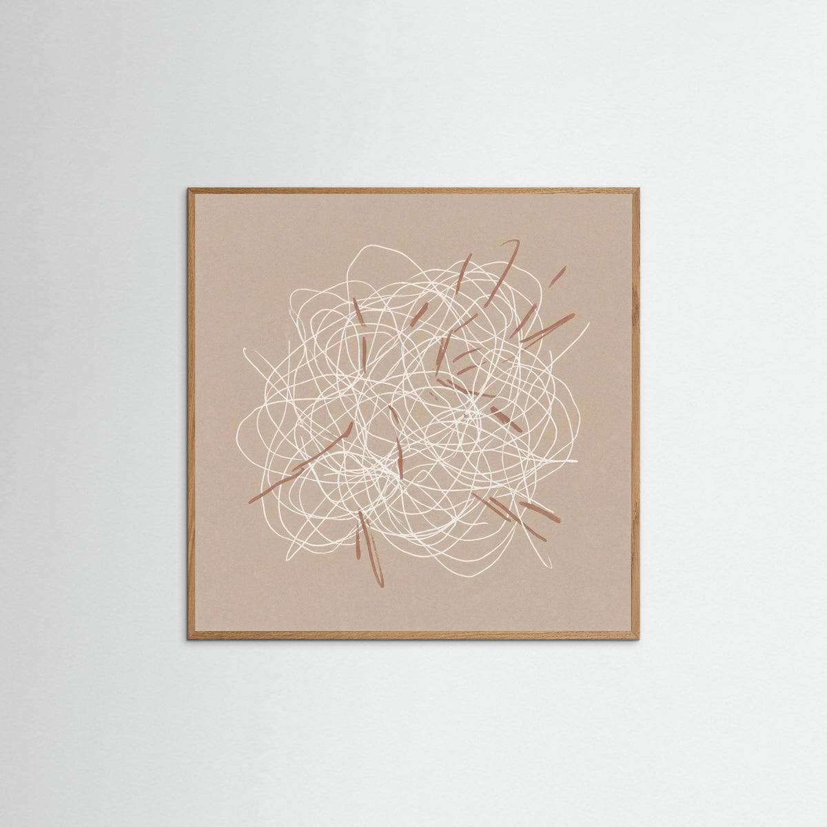 Oak Nature Square Woven Threads