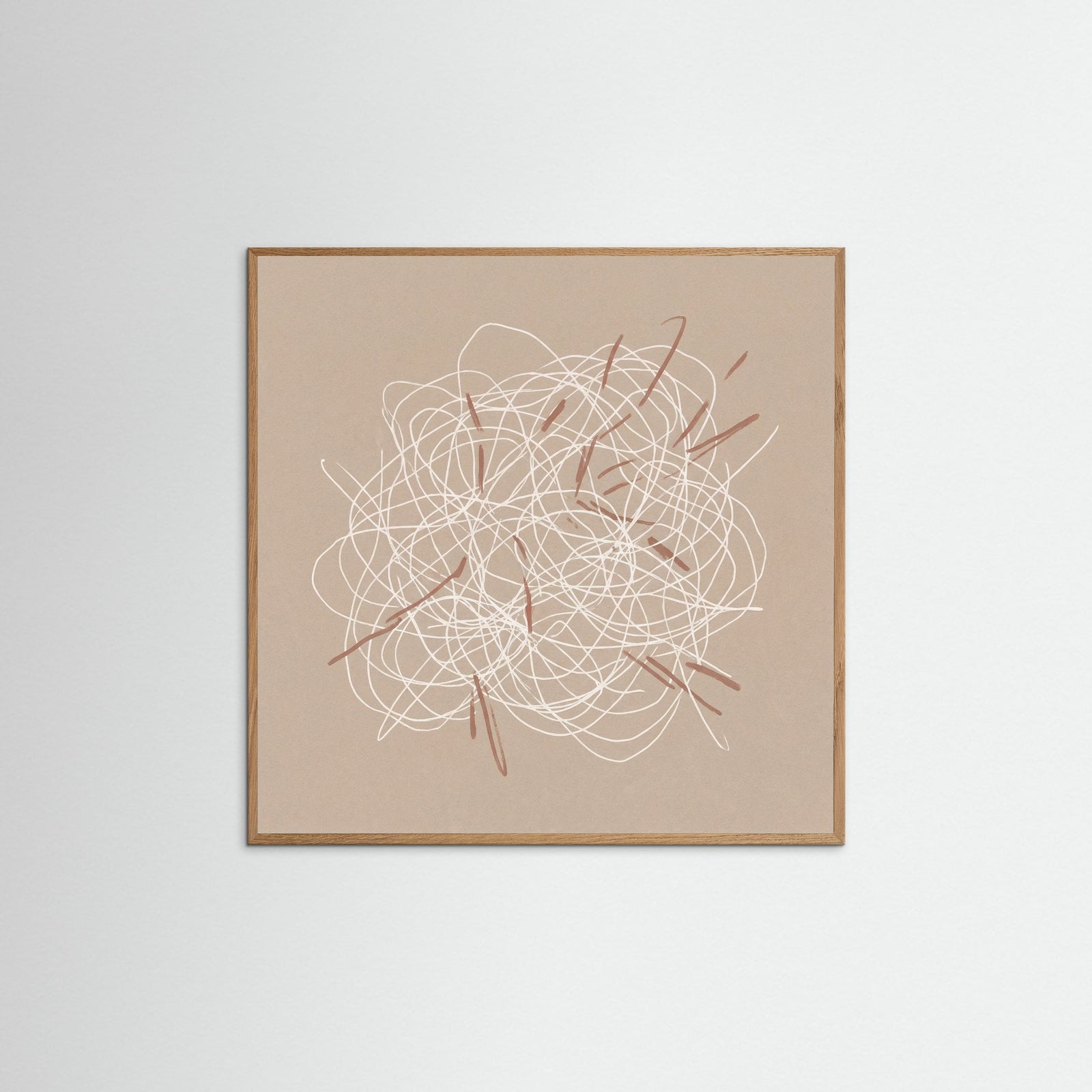 Oak Nature Square Woven Threads