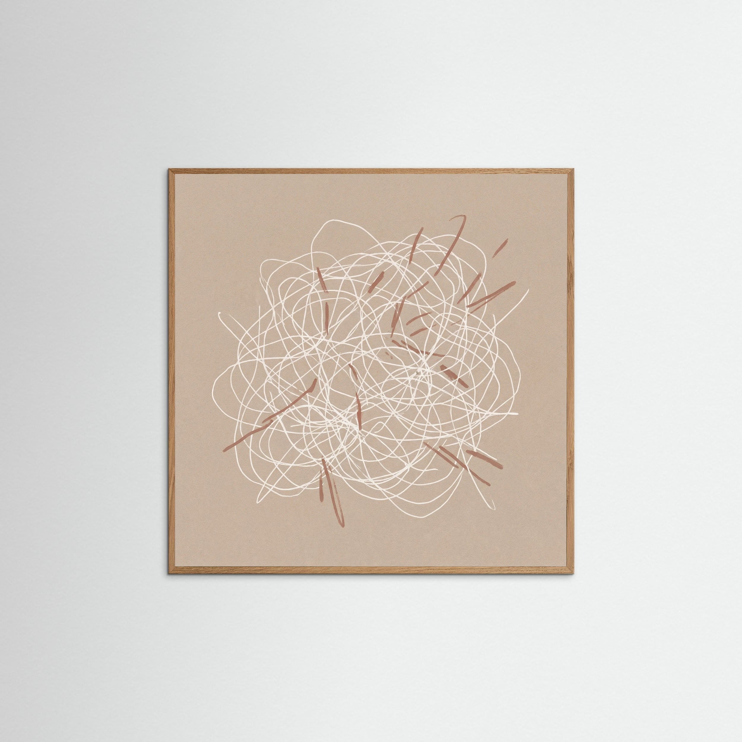 Oak Nature Square Woven Threads