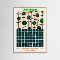 Oak Nature Statens Museum for Kunst Copenhagen Poster
