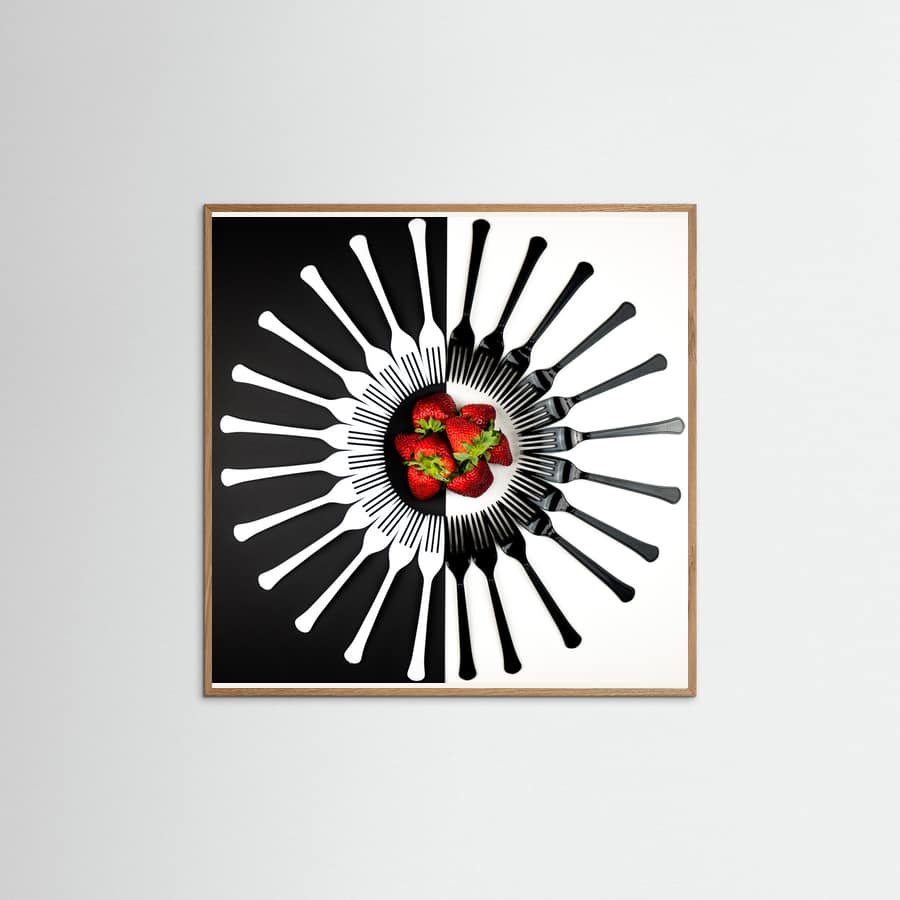 Strawberry Designs Poster – poster and art print