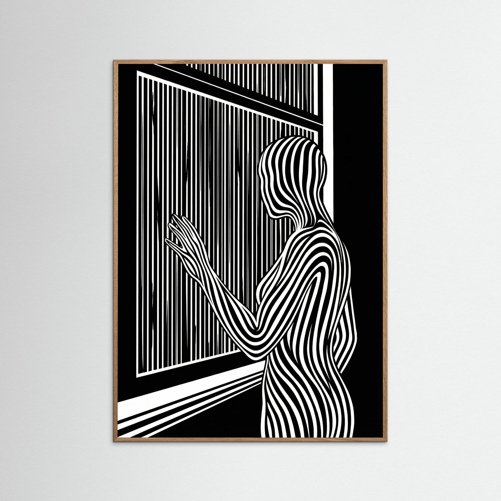 Oak Nature Striped Contemplation