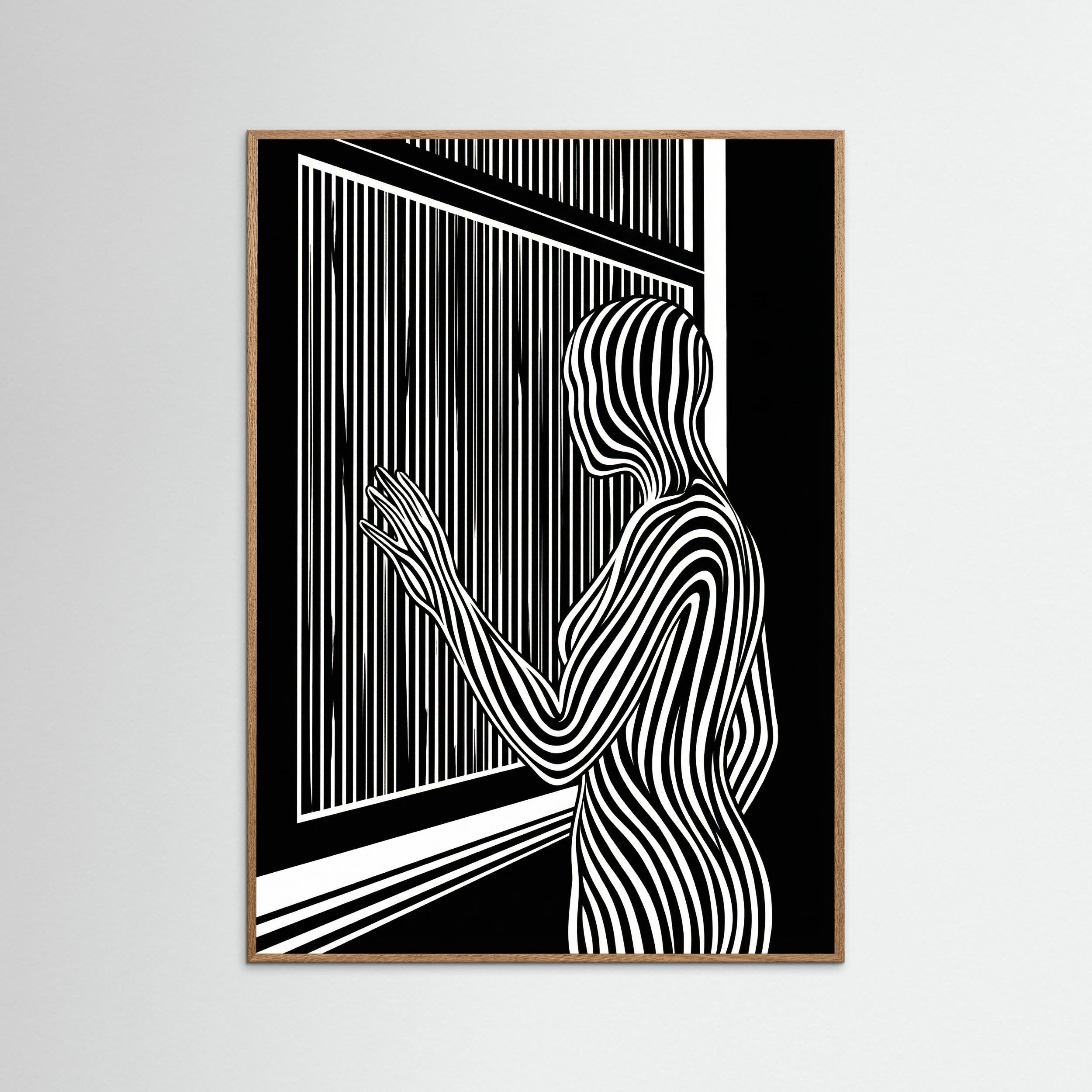 Oak Nature Striped Contemplation