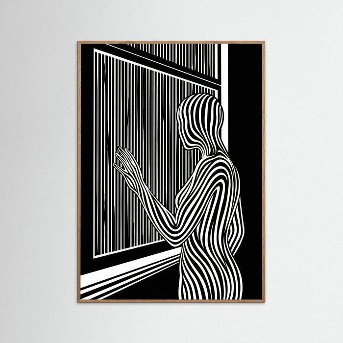 Oak Nature Striped Contemplation
