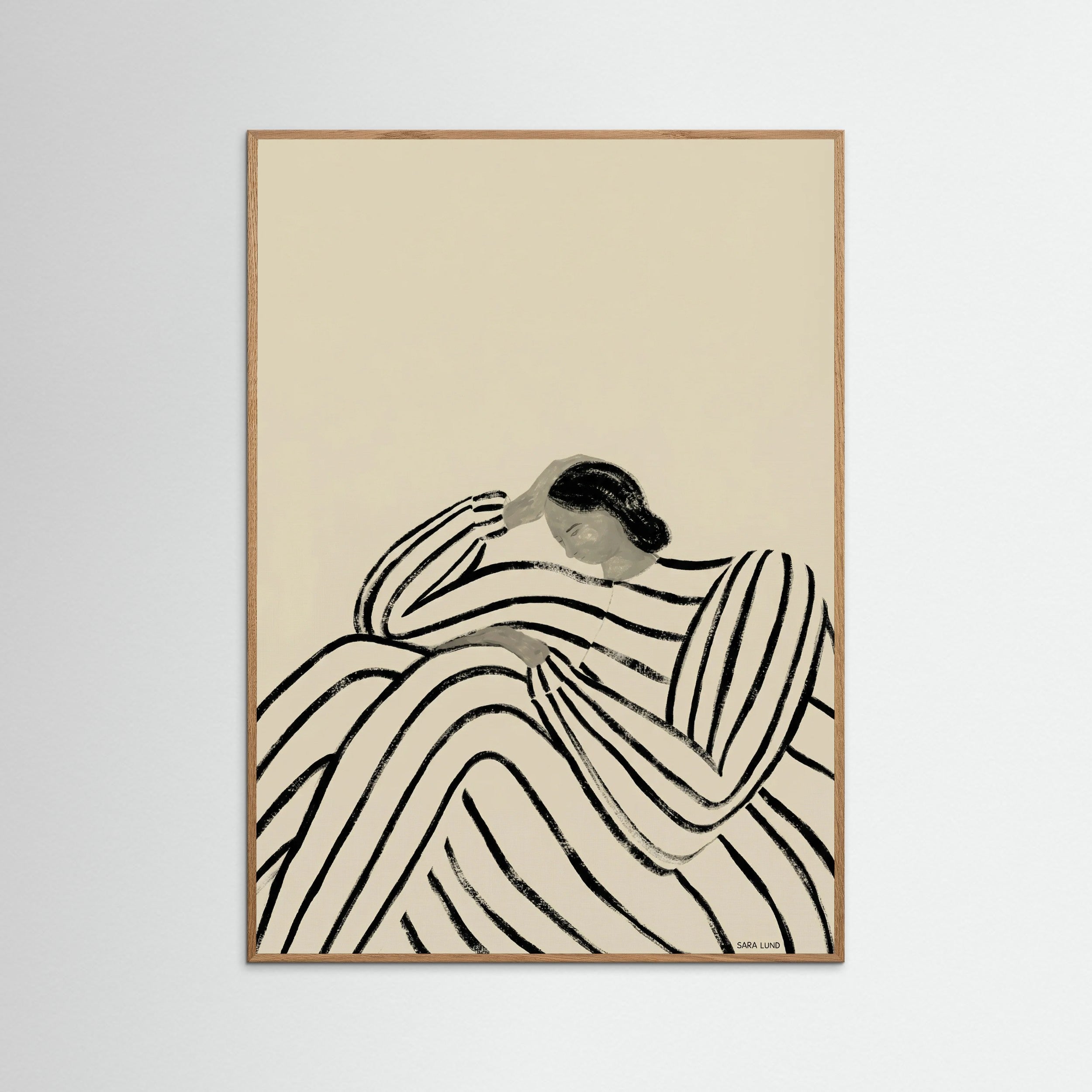 Oak Nature Striped Contemplation