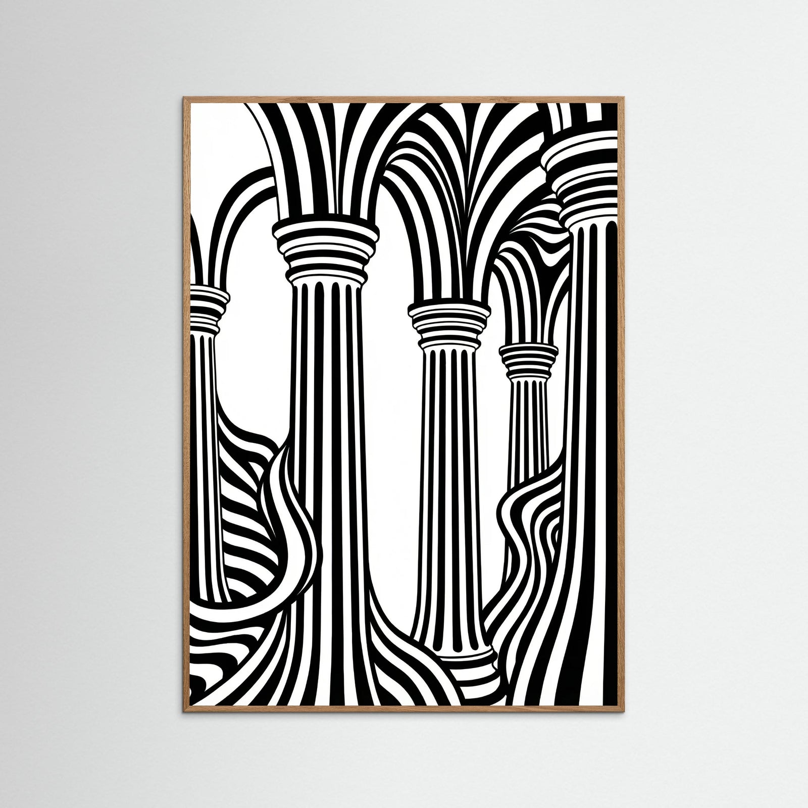 Oak Nature Striped Grace