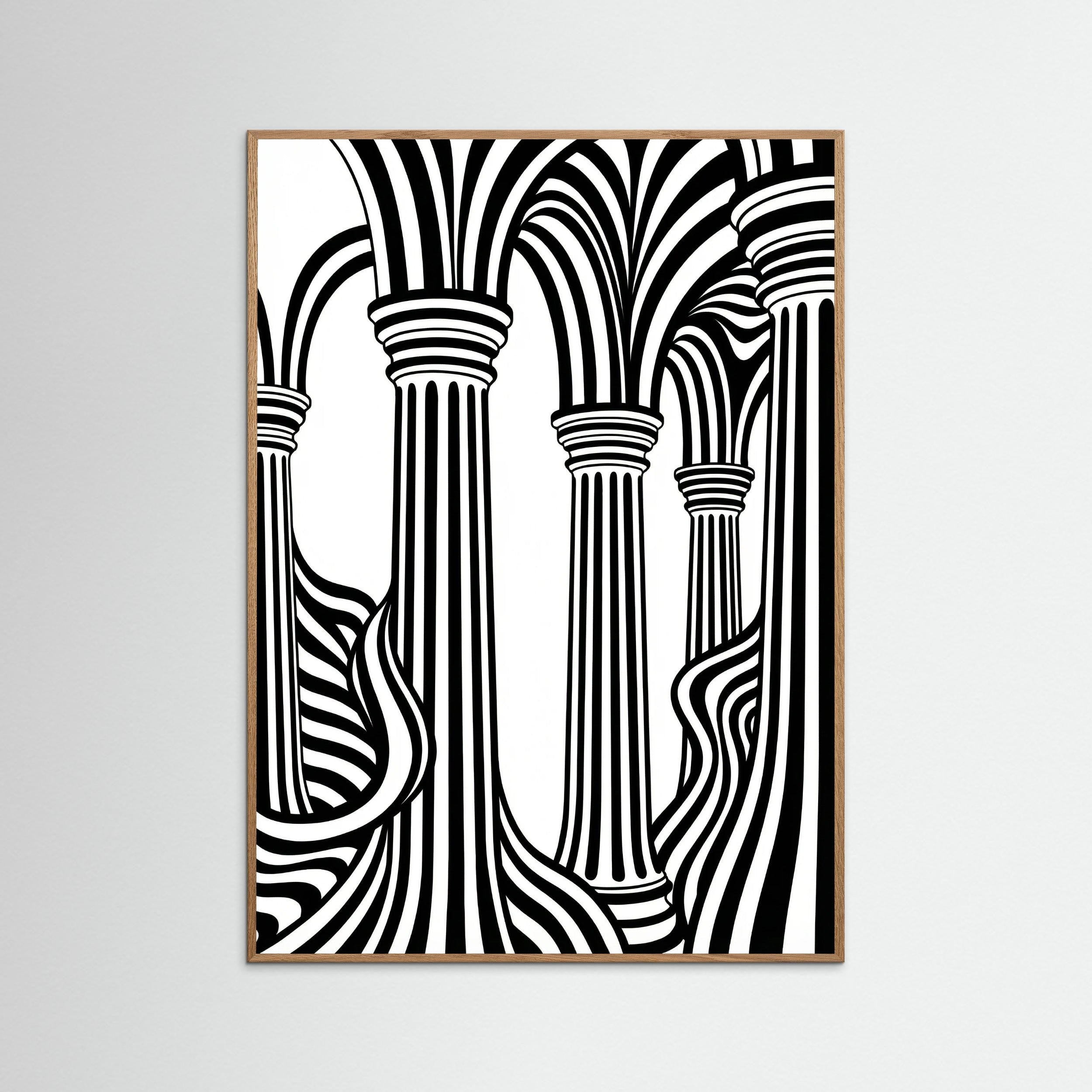 Oak Nature Striped Grace