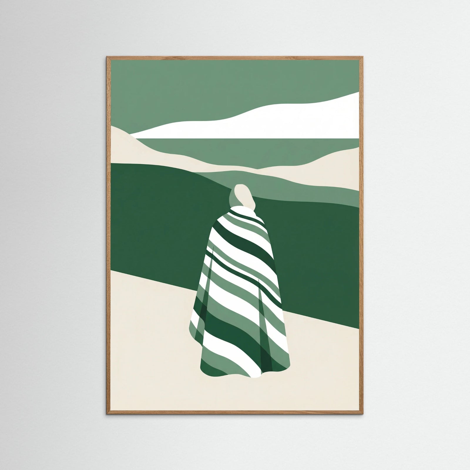 Oak Nature Striped Identity
